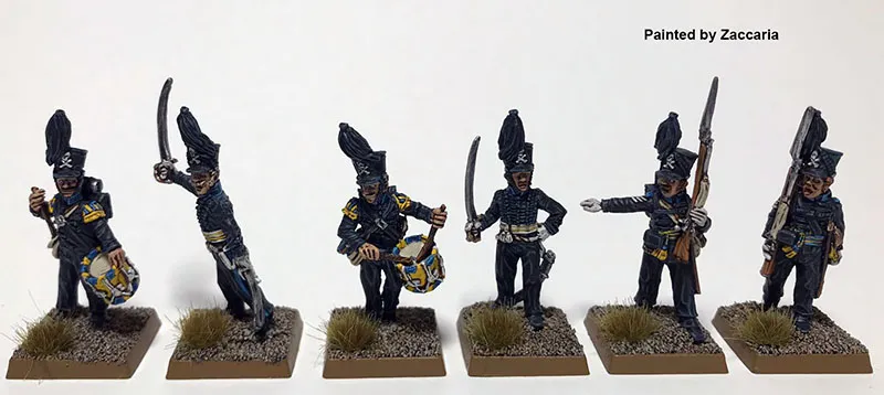 Perry Miniatures Napoleonic NBK3 figurines commandement Leib-Bataillon