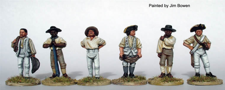 Perry AW130 figurines servants artillerie dragrope repos AWI