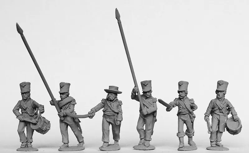 Perry Napoleonic SPA 3 Infanterie figurines 28mm 1810-13