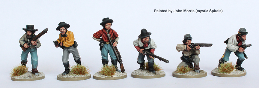Perry Miniatures ACW 113 figurines cavalerie confédérée 28mm