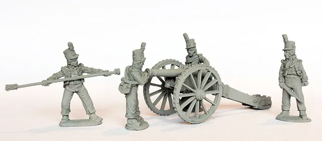 Perry Miniatures Napoleonic BH141 Artillerie 12 livres figurin.