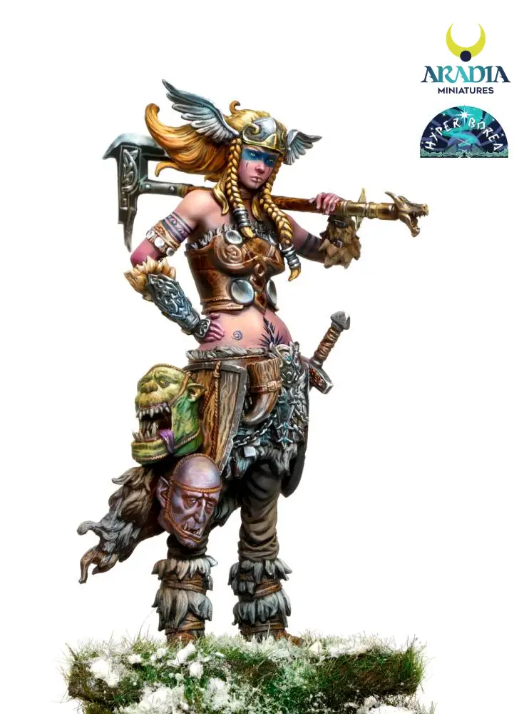 Aradia Minis Hyperborea Eyra figurine résine 75mm
