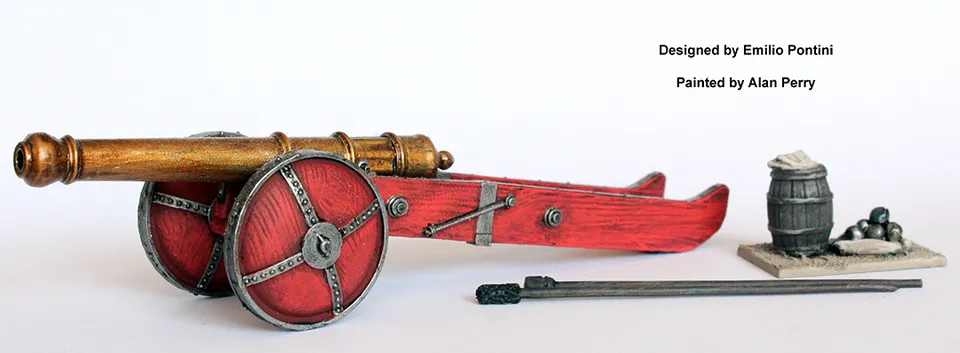 Perry Miniatures Napoleonic OT43 canon Balyemez maquette résine