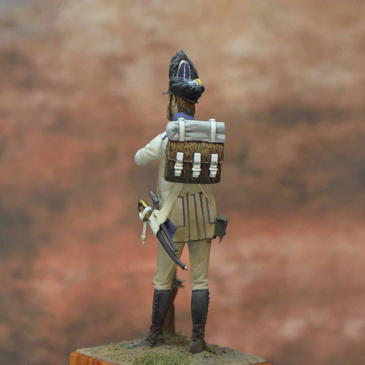 Art Girona Napoleonic Grenadier Autriche 1805 figurine 54 mm
