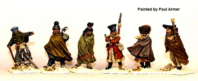 Perry Miniatures Napoleonic FN174 figurines retraite 1812 métal