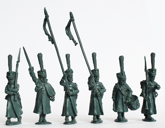 Perry Napoleonic RN 89 grenadiers capotes figurines 28mm