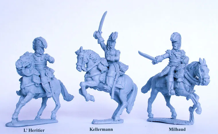 Perry Napoleonic FN119 Généraux cavalerie lourde figurines 28mm