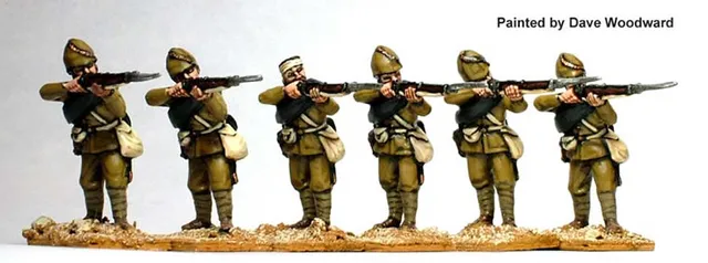 Perry Miniatures Victoria's Little Wars SB22 figurines infanterie tir debout