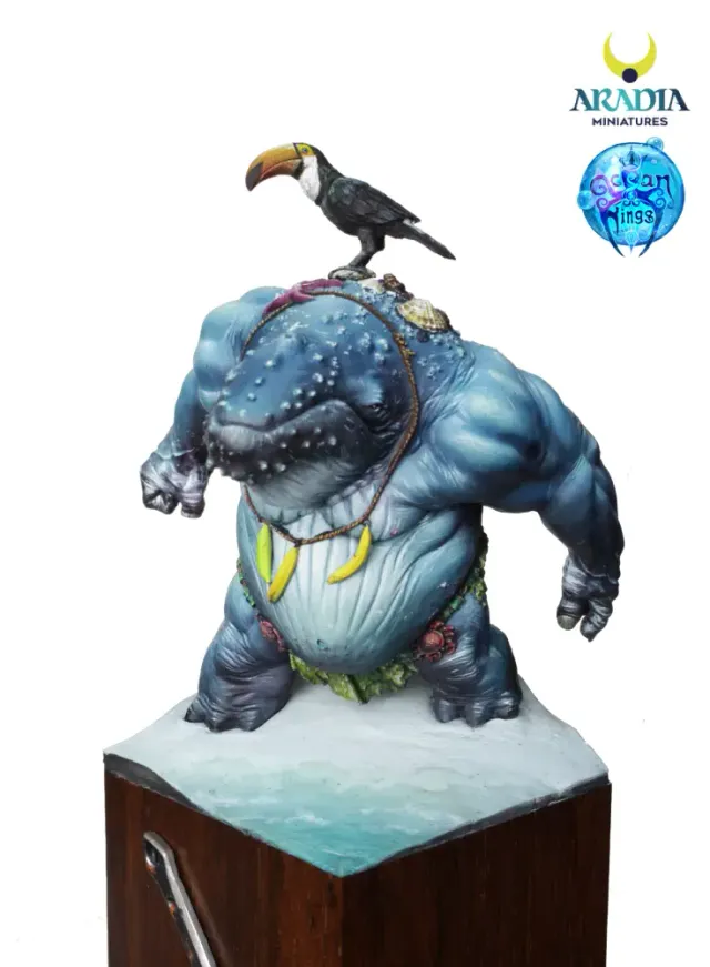 Aradia Ocean Kings Mawhi figurine STL marine à peindre