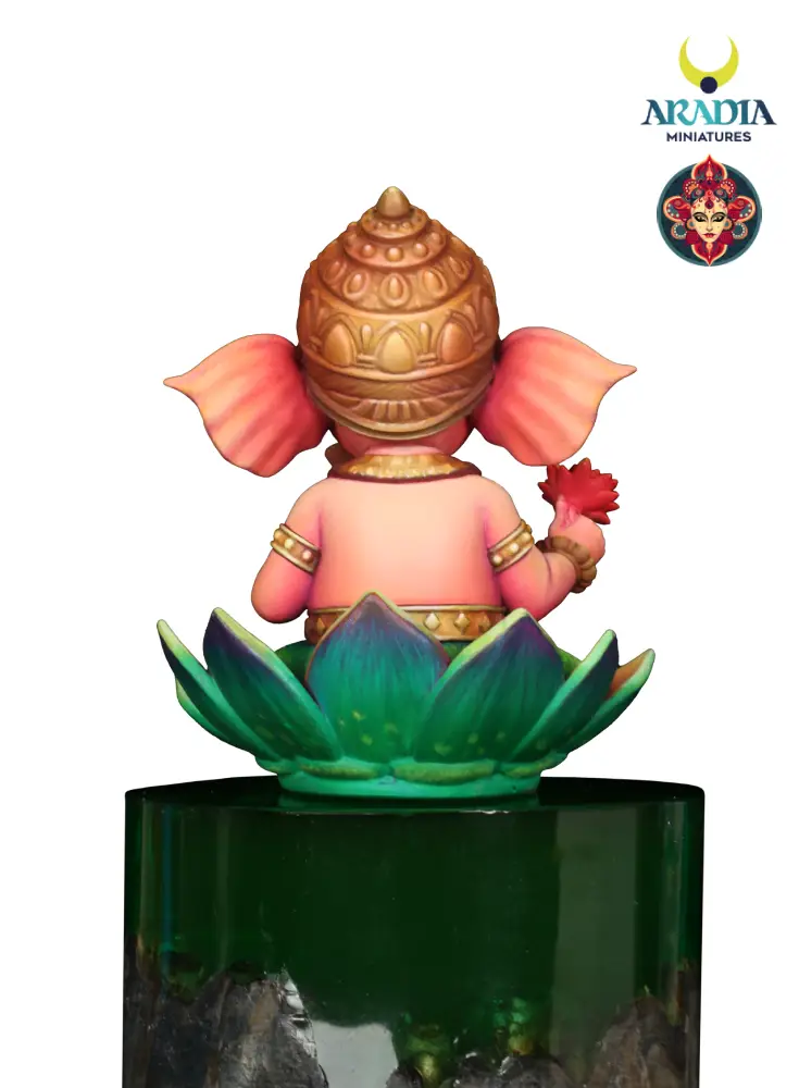 Aradia Kali Yuga Ganapati Figurine résine dieu éléphant