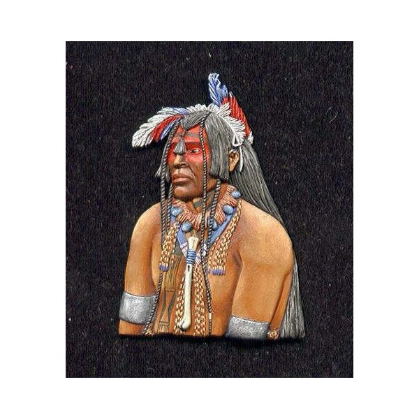 ART GIRONA Miniatures Indien Hidatsa figurine à peindre