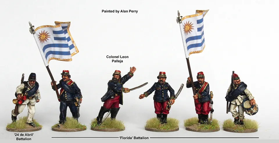 Perry Triple Alliance TA 18 infanterie Uruguay 28mm
