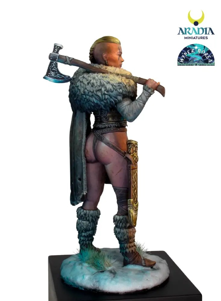 Aradia Hyperborea Thyra figurine résine déesse Hel