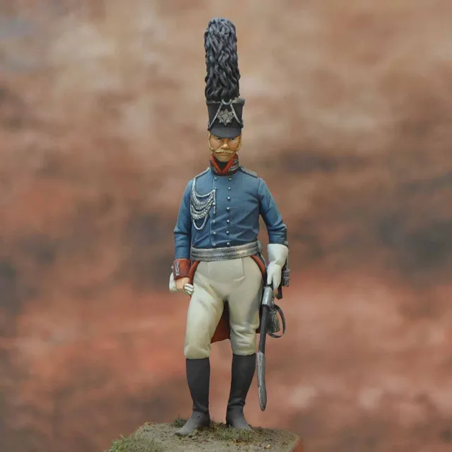 Art Girona Napoleonic Officier Prusse figurine 54mm 1808
