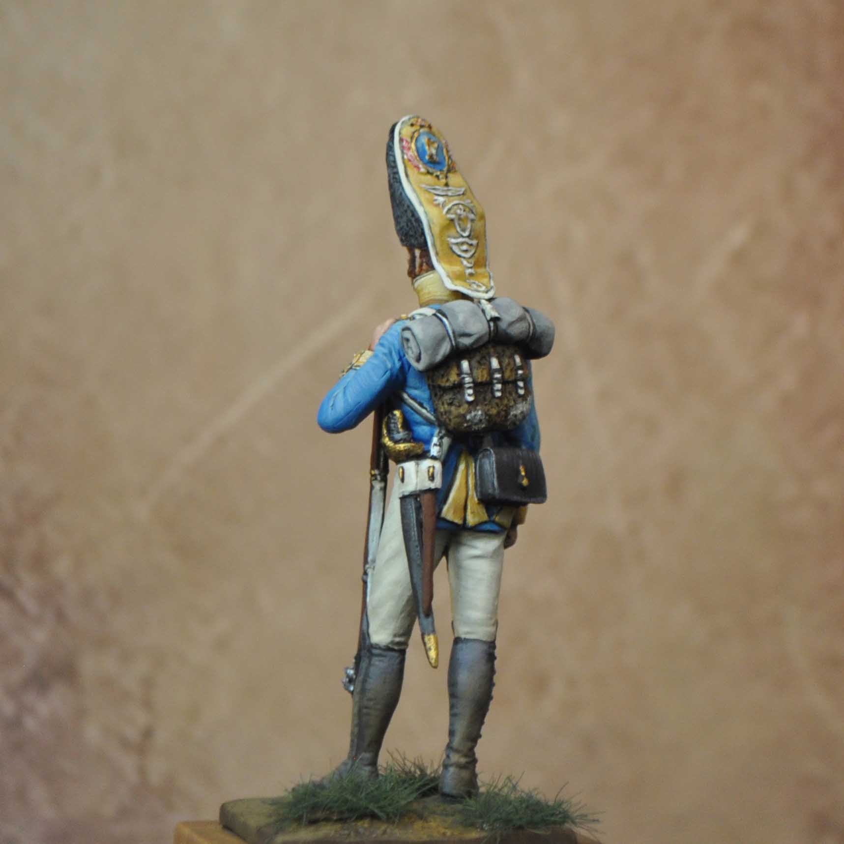 Art Girona Napoleonic Granadero Ultonia 1809 figurine 54mm