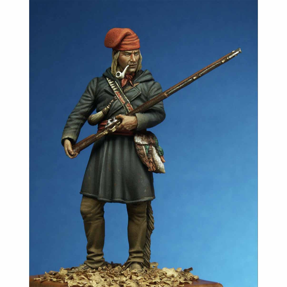 ART GIRONA Miniatures figurine Coureur de Bois 54 mm