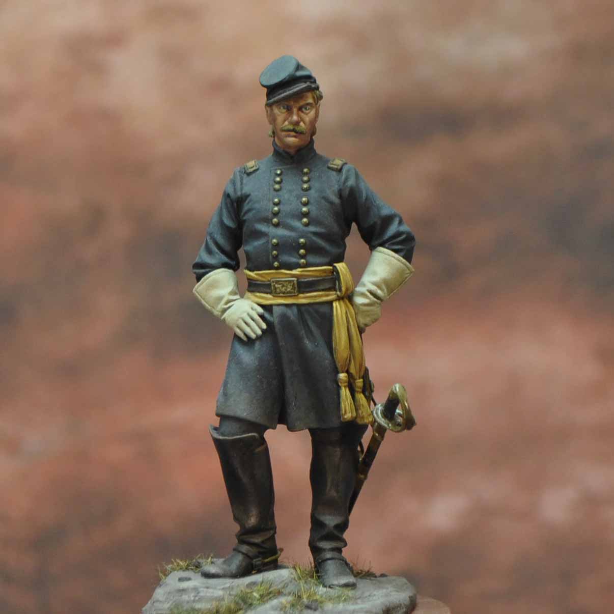 Art Girona International Serie officier cavalerie figurine 54mm