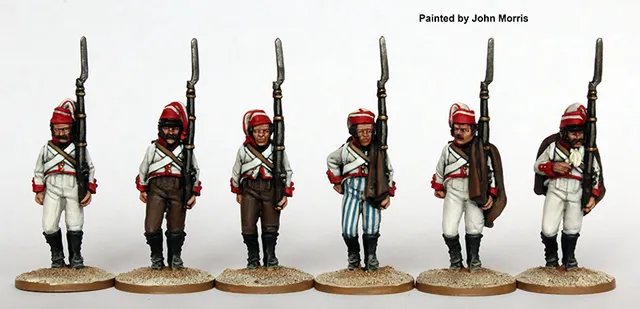 Perry Napoleonic SPA13 fusiliers Castropol figurines 28mm marche