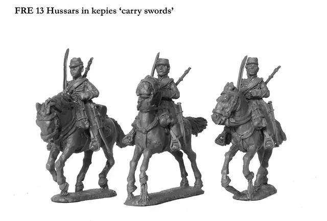Perry Miniatures Franco-Prussian FRE 13 Hussards figurines 28mm
