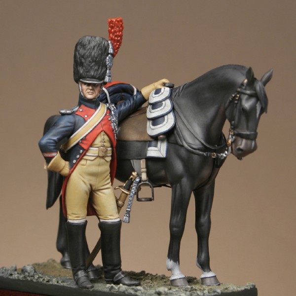 Art Girona Gendarmerie Élite figurine Maréchal des logis