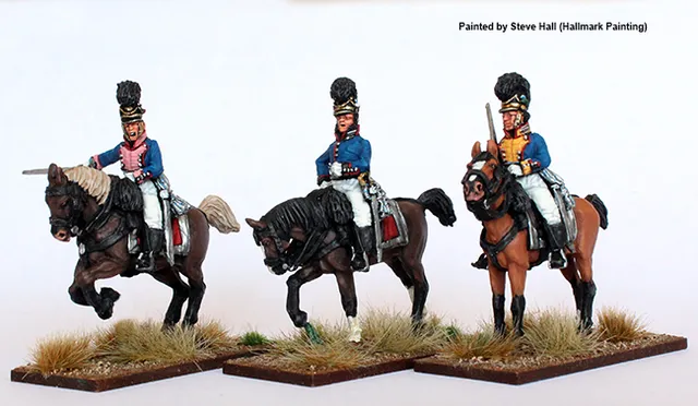 Perry Napoleonic BAV17 Mounted Colonels figurines à cheval