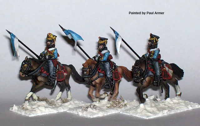 Perry Miniatures Napoleonic RN66 figurine hussards russes galop