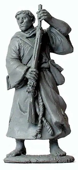 Perry 40mm PE39 Moine Espagnol figurine carabine