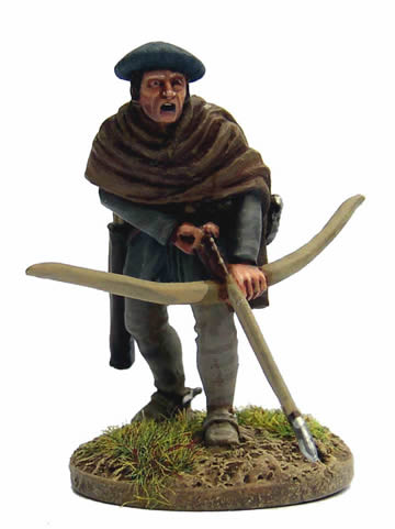 Perry Miniatures 40mm BR6 figurine Geordie Johnstone archer