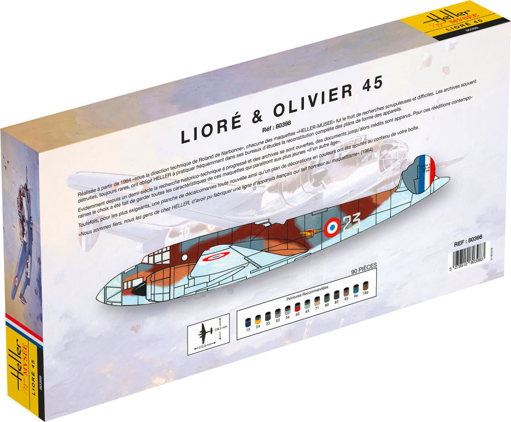 Heller Museum Liore & Olivier 45 maquette avion 1/72