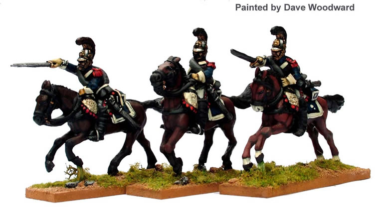 Perry Miniatures Napoleonic DB37 figurines carabiniers belges charge