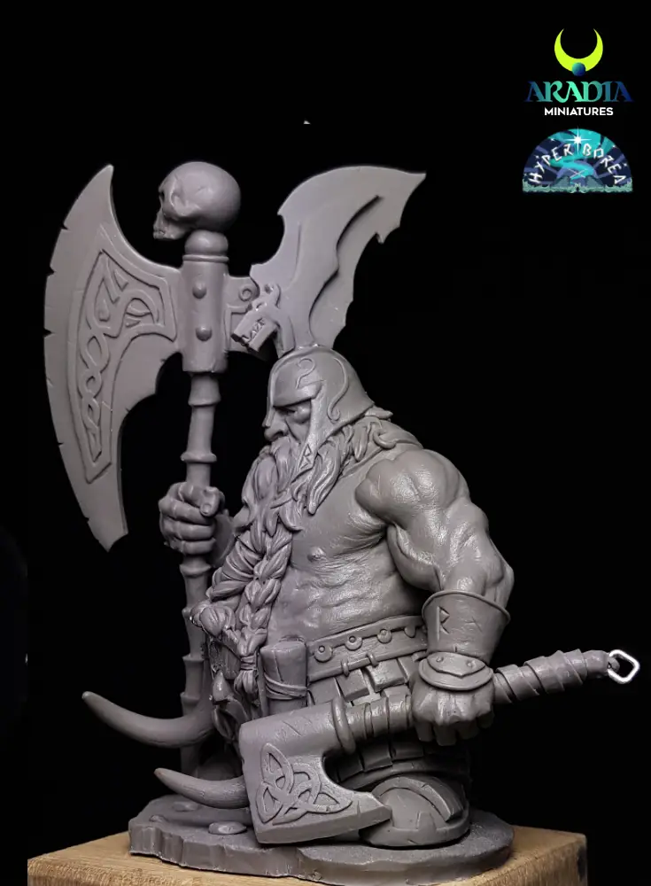 Aradia Hyperborea Nöri Dvergar figurine 75 mm résine