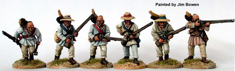 Perry Miniatures Guerre Indépendance AW33 figurines Stockbridge
