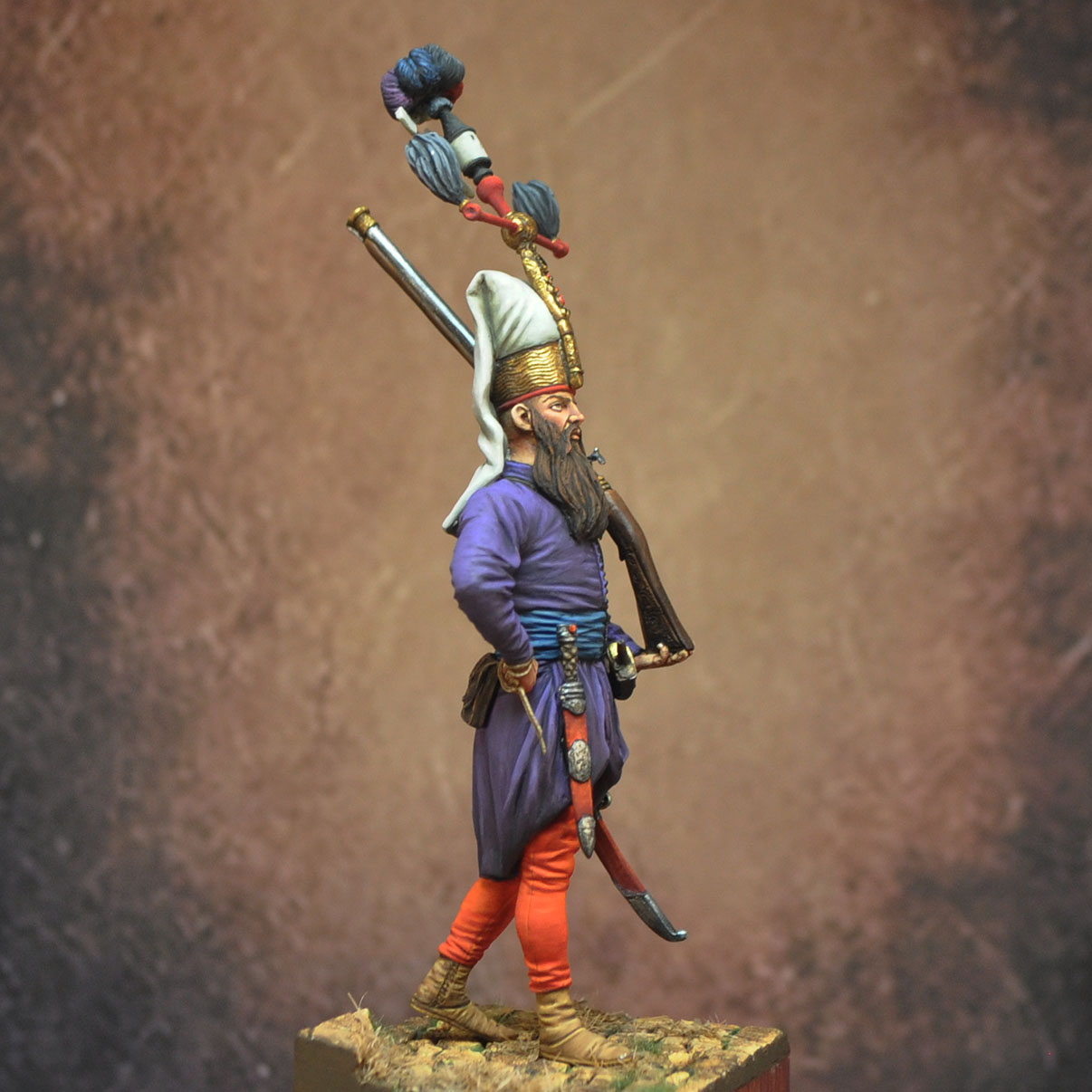 ART GIRONA 70mm Janissary parade uniform figurine janissaire 1590