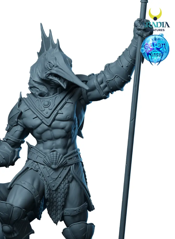 Aradia Minis Ocean Kings Aqualon Bladecrest figurine