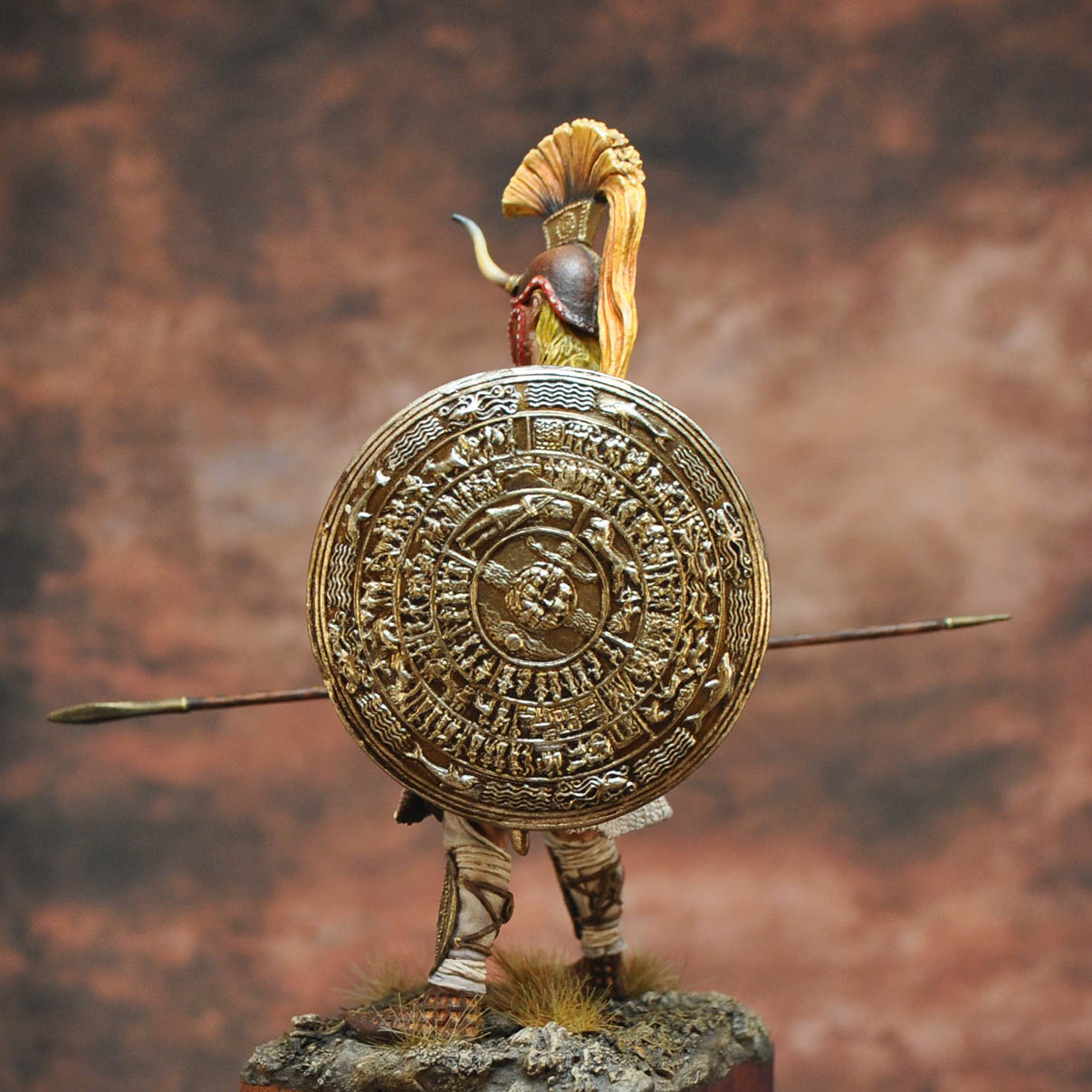 Art Girona Mythology Achille figurine à peindre