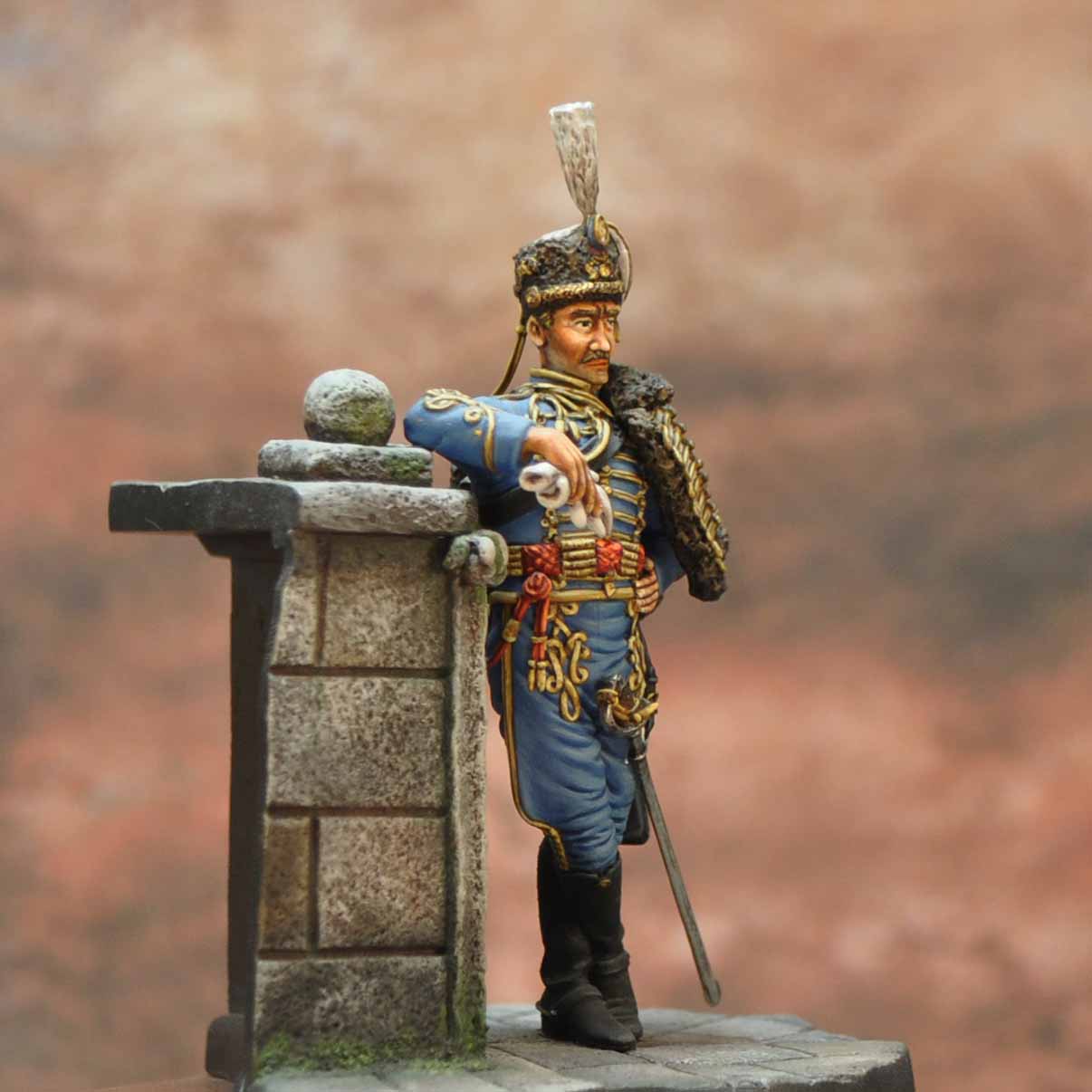 ART GIRONA Spanish Serie Húsares Princesa figurine 1909 54mm