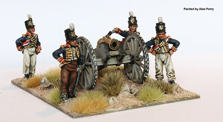 Perry Miniatures BH 138 Artillerie Obusier 5.5 Pouces figurine