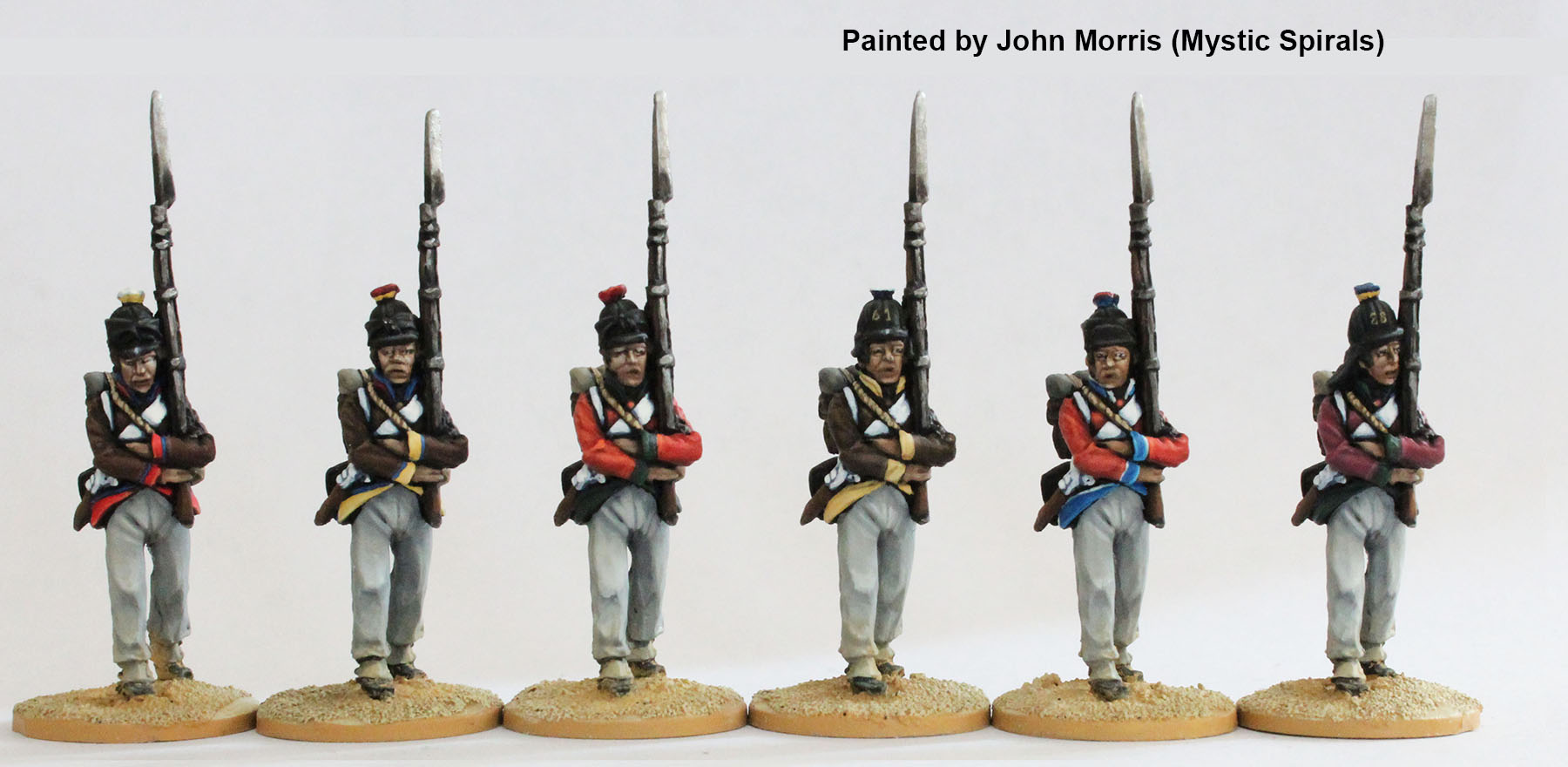 Perry Napoleonic FE 6 fusiliers figurines marche attaque