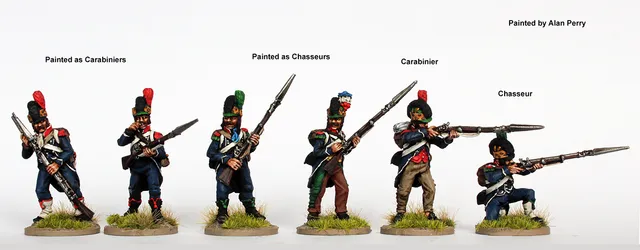 Perry Miniatures Revolutionary REVF 19 Carabiniers figurines 1791