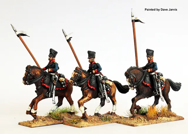 Perry Napoleonic PN20 Uhlans figurines 28mm galop