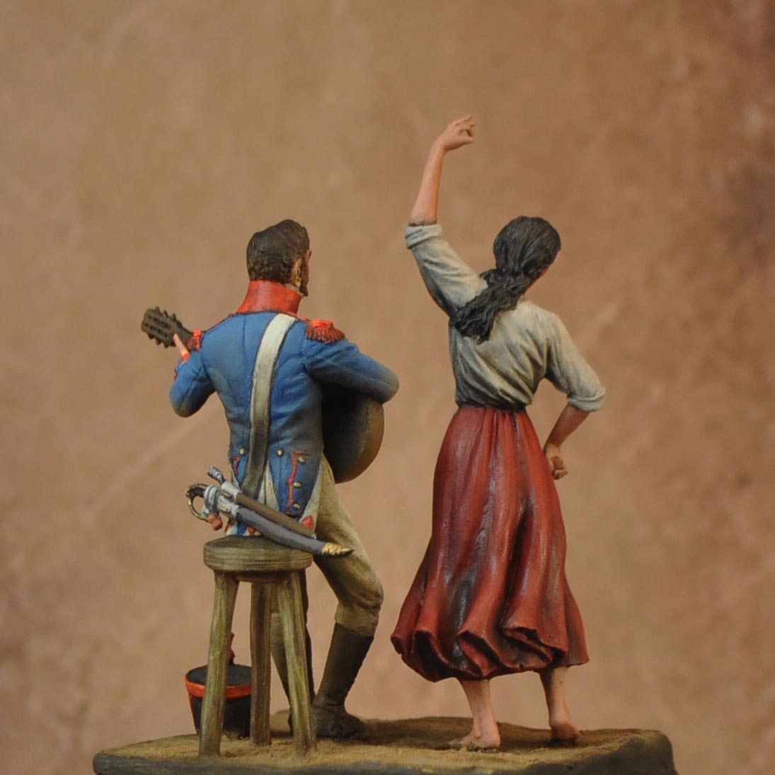 Art Girona General Serie Soirée flamenco figurine 54mm