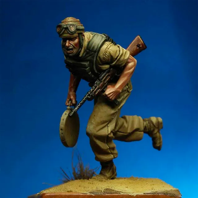 ART GIRONA Miniatures 185º Folgore figurine parachutiste 54 mm
