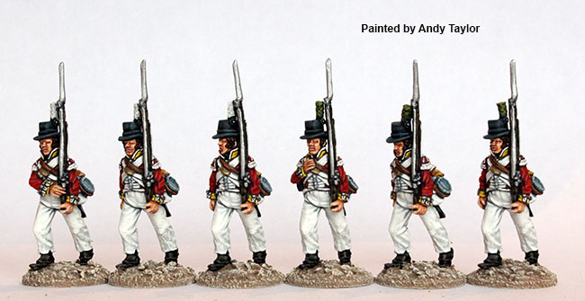 Perry Napoleonic BH83 figurines infanterie chapeau rond