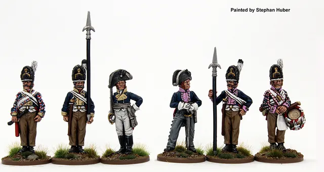Perry Miniatures Napoleonic EP 11 grenadiers figurines commandement