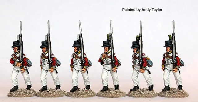 Perry Napoleonic BH83 figurines infanterie chapeau rond