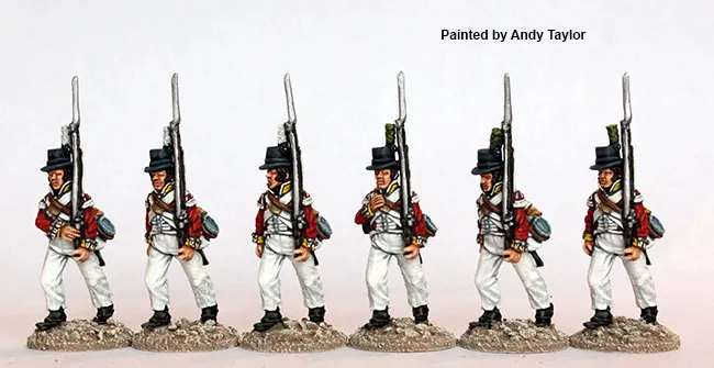 Perry Napoleonic BH83 figurines infanterie chapeau rond