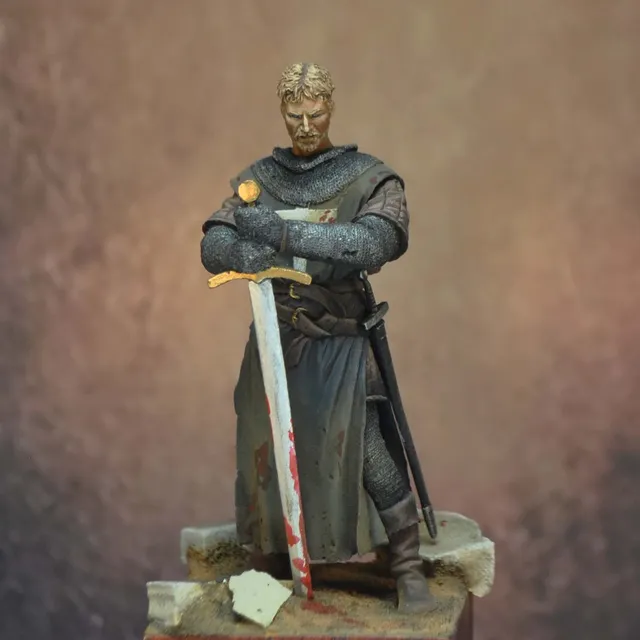 ART GIRONA 70mm Hospitaller Knight figurine XIIe siècle