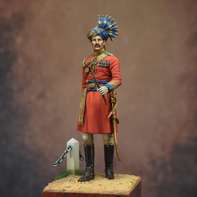 Art Girona 70mm Aide-de-camp Vice-roi 1938 figurine à peindre