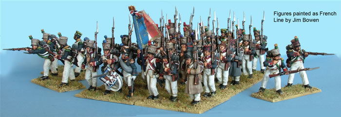 Perry Miniatures Plastic FN100 figurines infanterie française 28mm