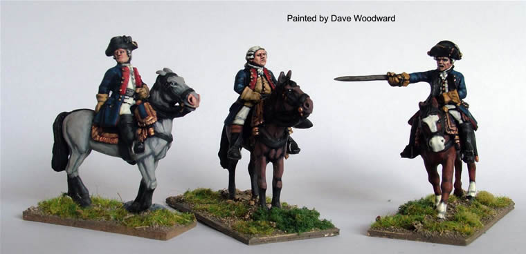 Perry Miniatures AW99 Généraux hessois montés figurines